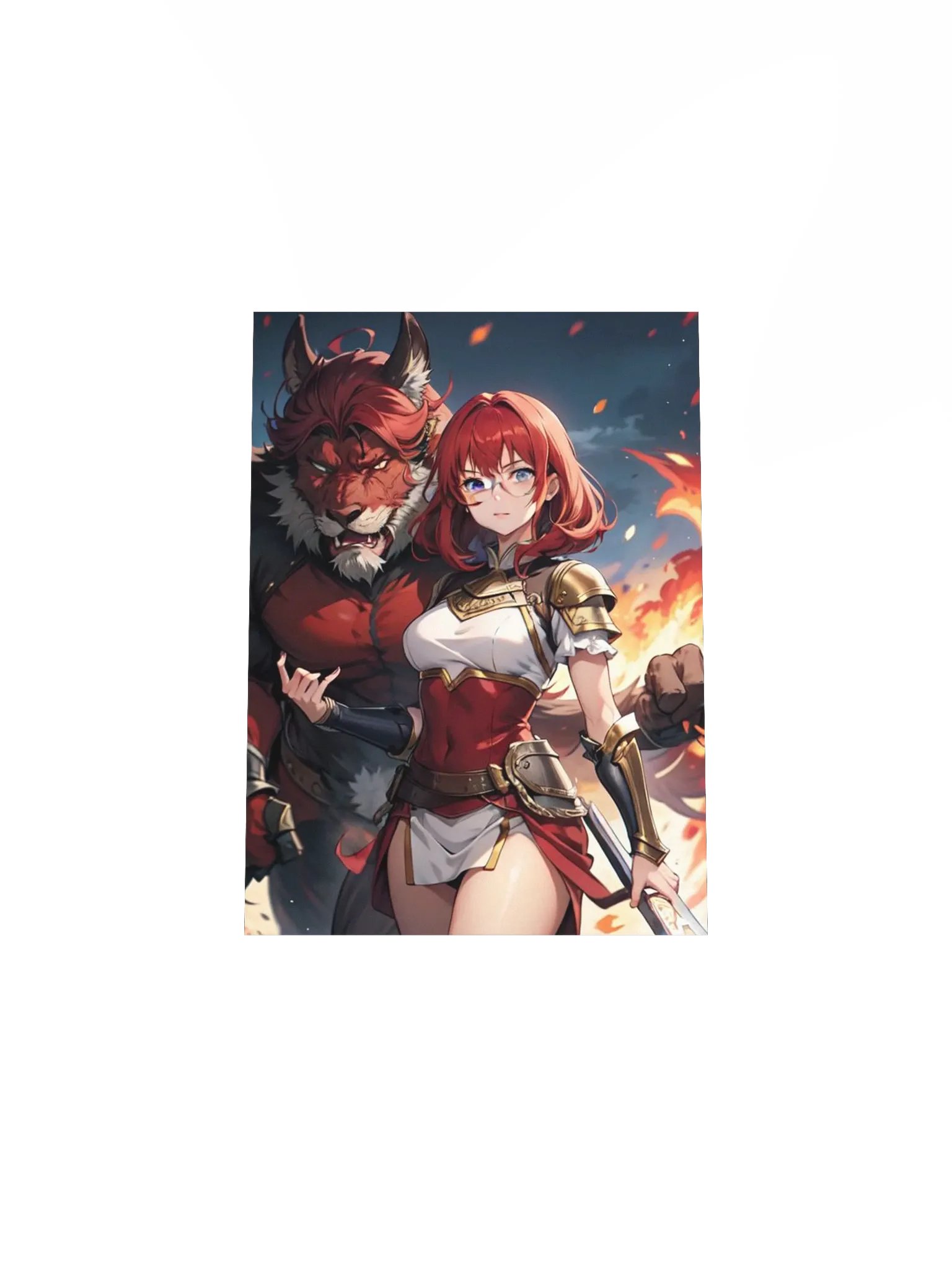Red K Warrior Poster product image (33)