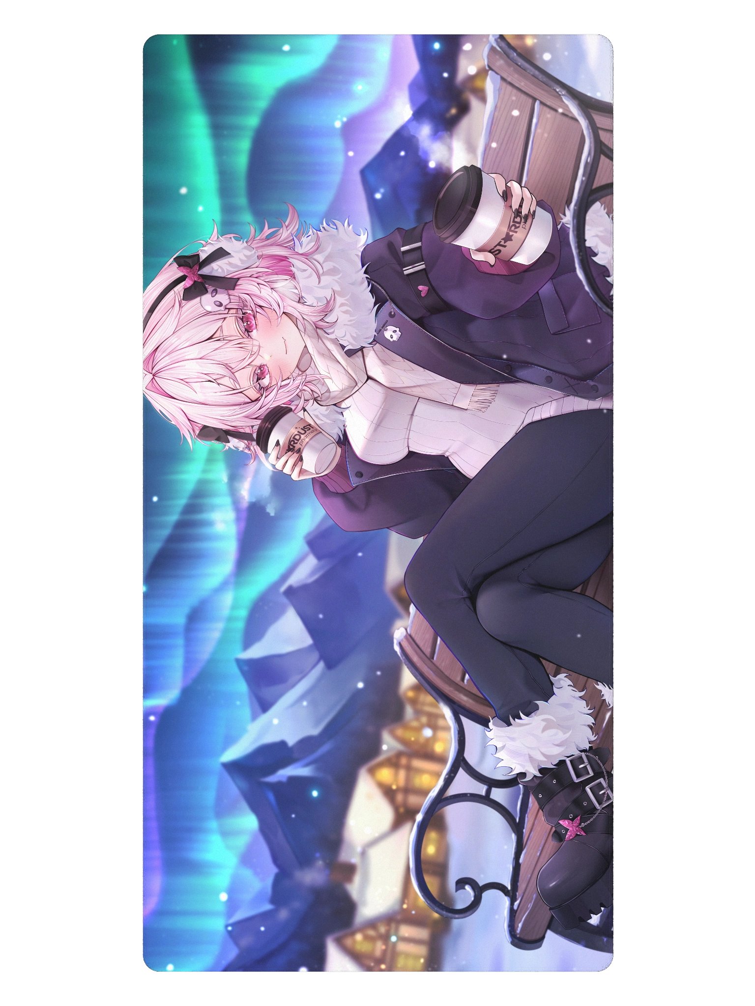 Yuki Winter Aurora Deskmat product image (2)