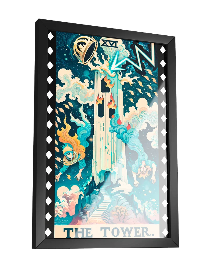 [Tarot - The Tower] Canvas product image (1)