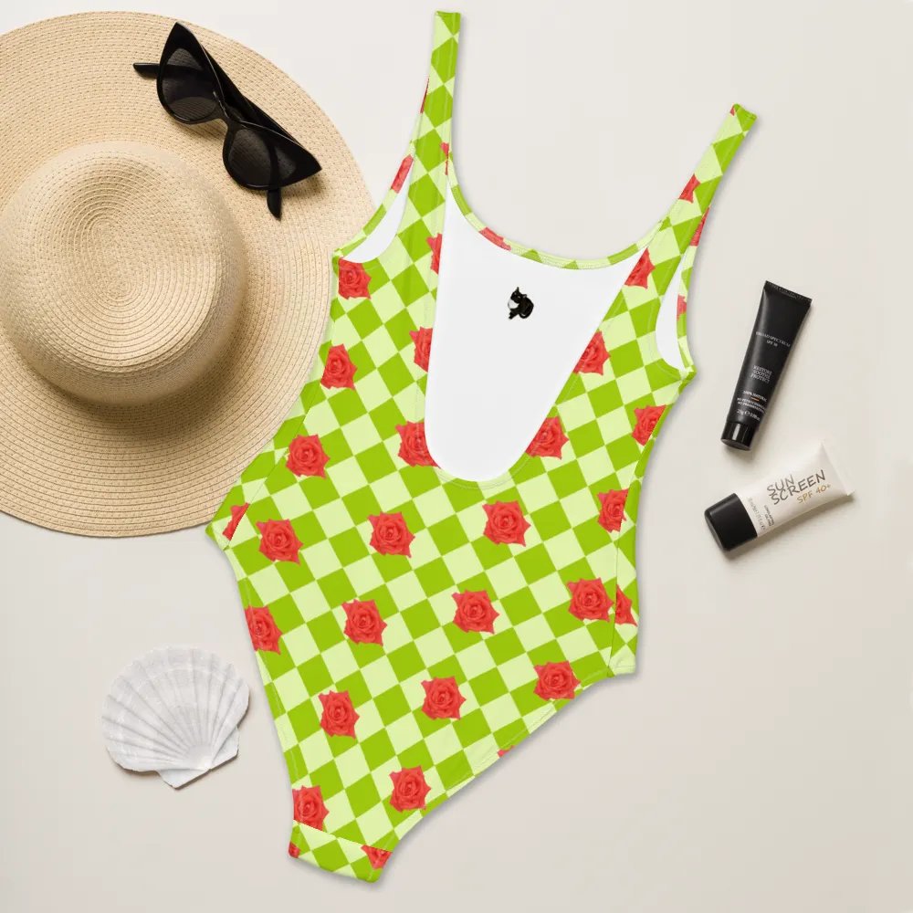 Rosy one-piece {honeydew} product image (8)