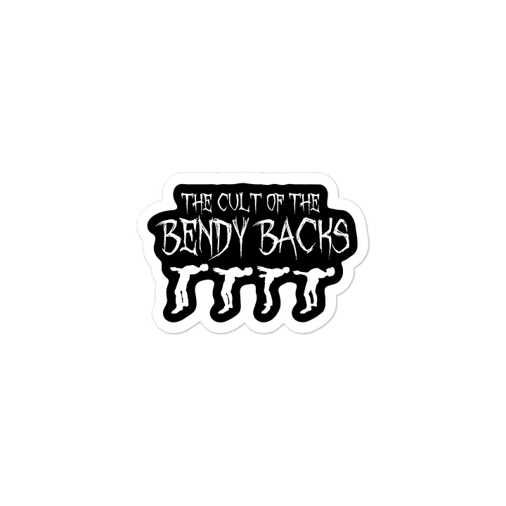 Cult of the Bendy Backs Vinyl Decal Sticker product image (2)