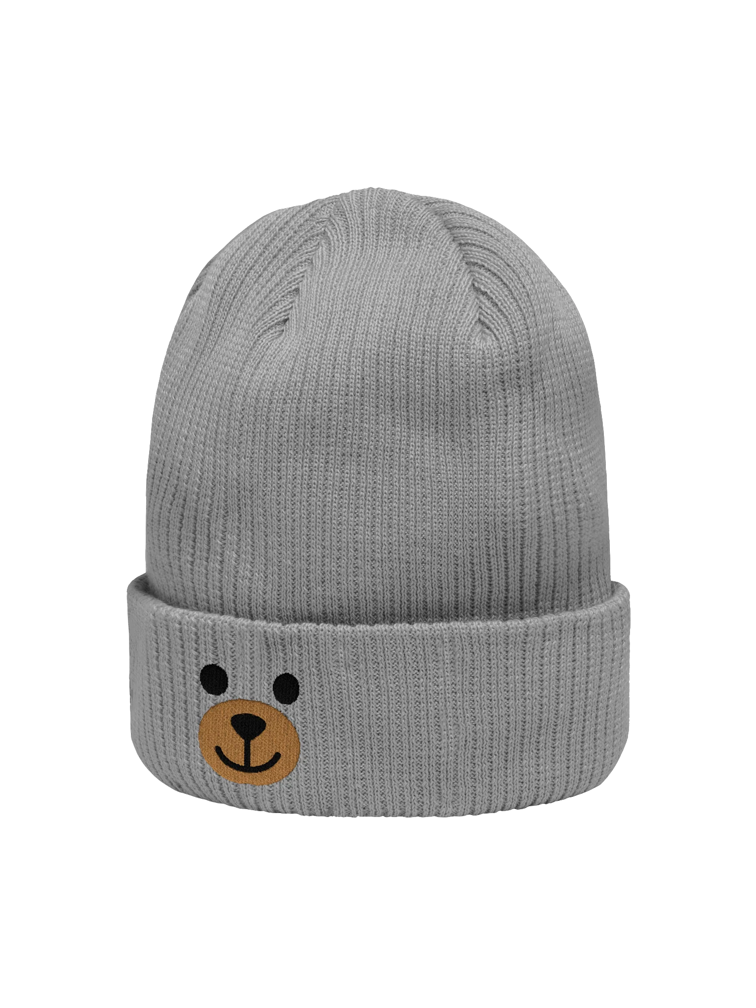 Teddy Face Organic Cotton Embroidered Beanie product image (12)