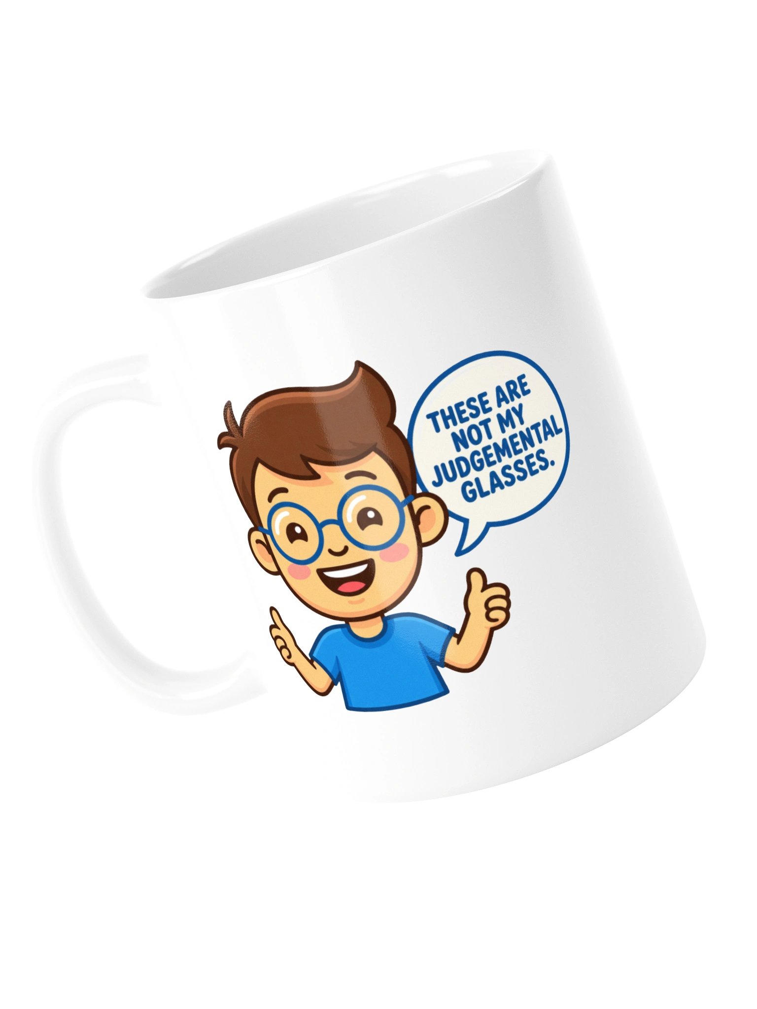 Not My Judgemental Glasses - Friendly Glasses Mug product image (14)