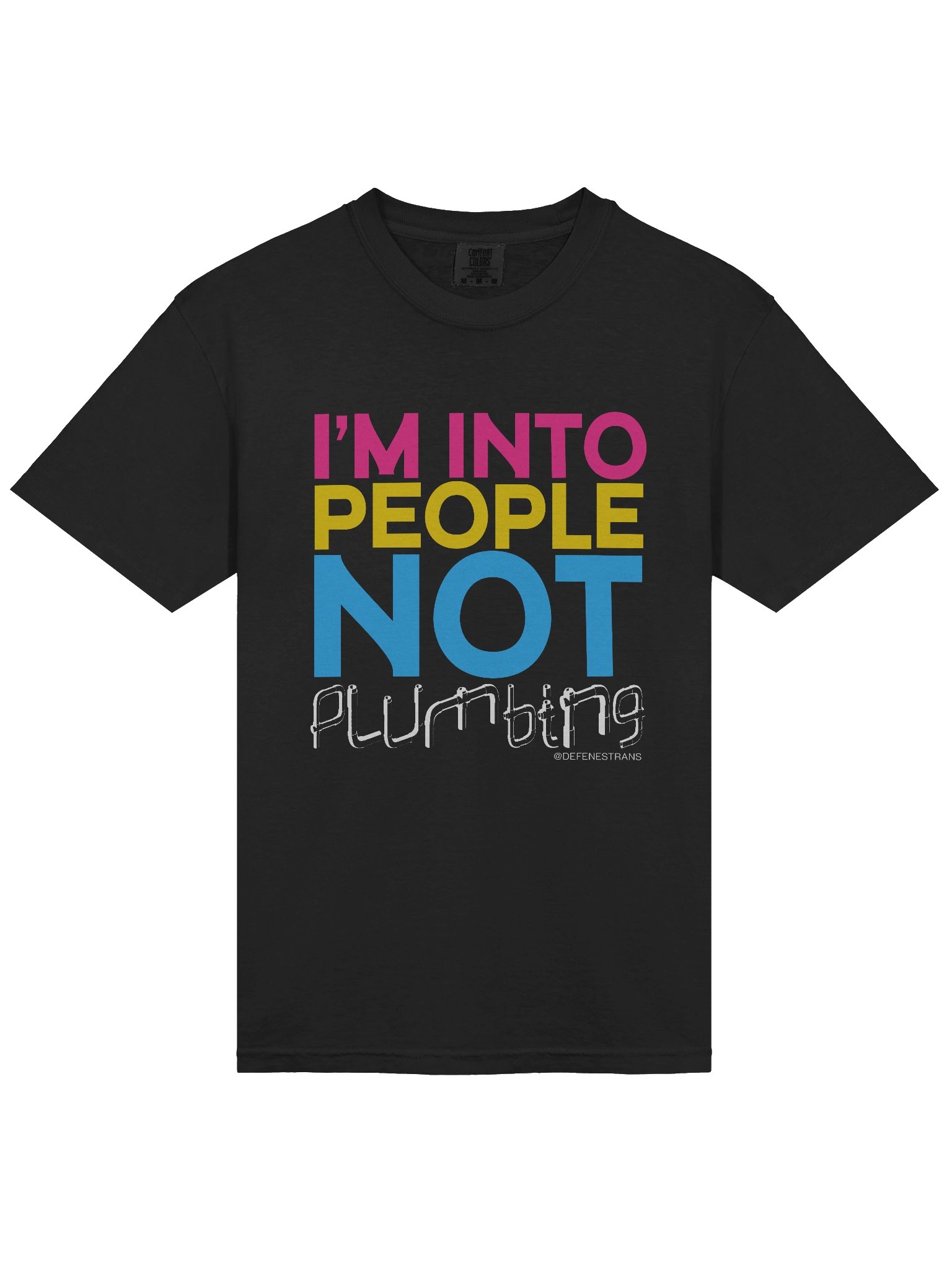 People Not Plumbing Tee product image (7)