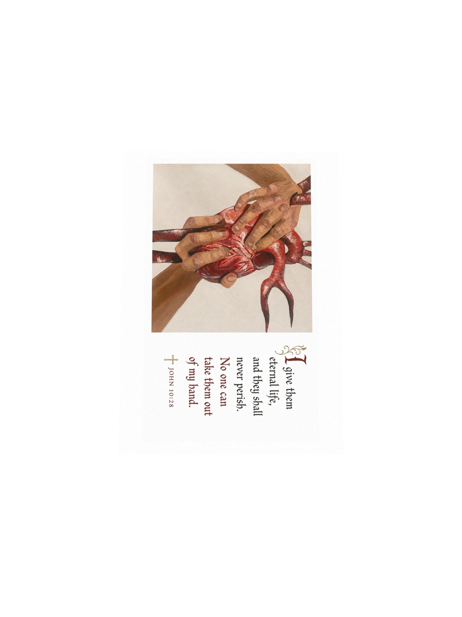 Bound to Christ (scripture) Matte Paper Print product image (3)