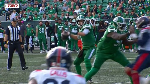 The @sskroughriders came back to beat the Alouettes on Saturday to clinch a playoff spot. Read the game recap in the bio link...