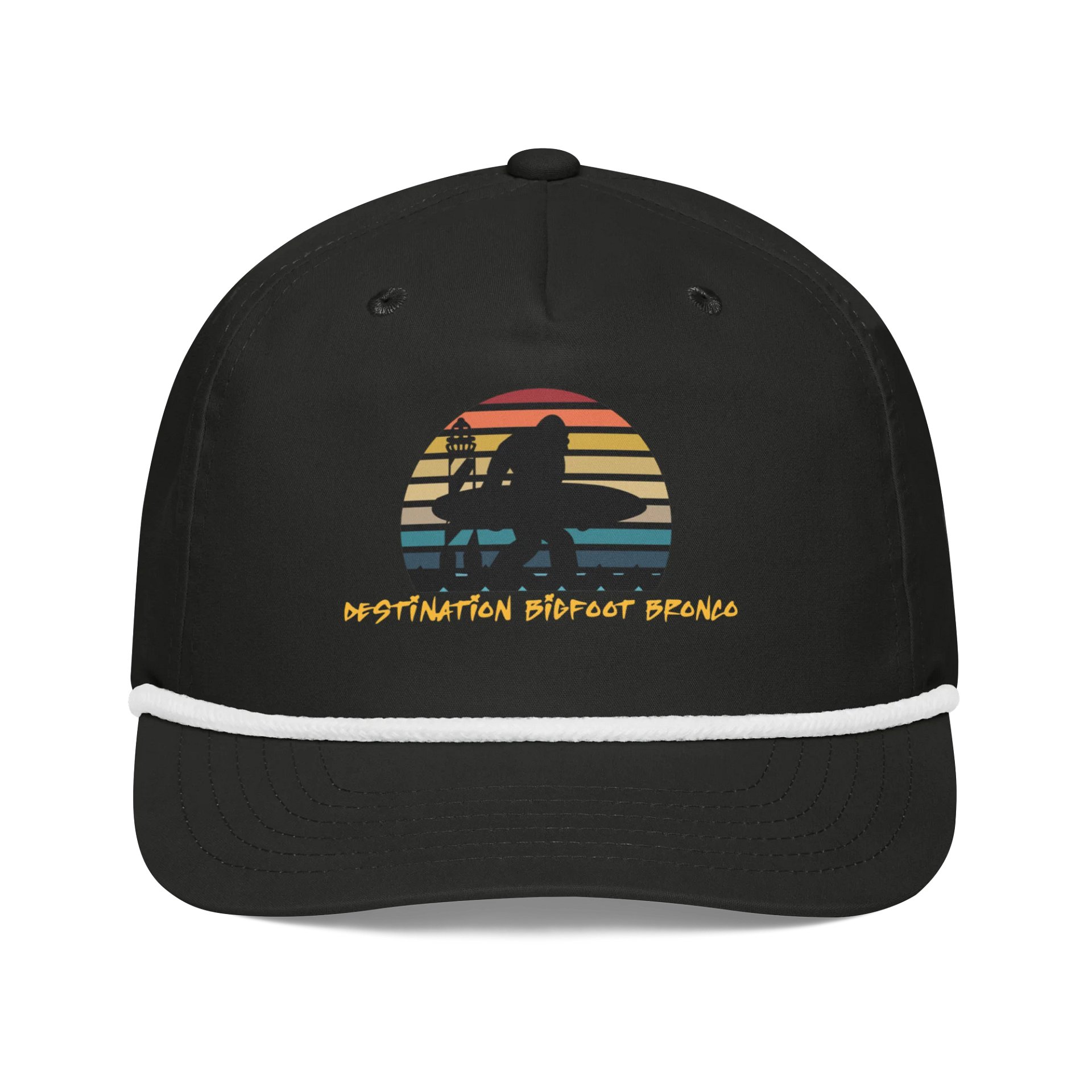 Destination Bigfoot Bronco Classic Logo Rope Hat (Multiple Color Options) product image (1)