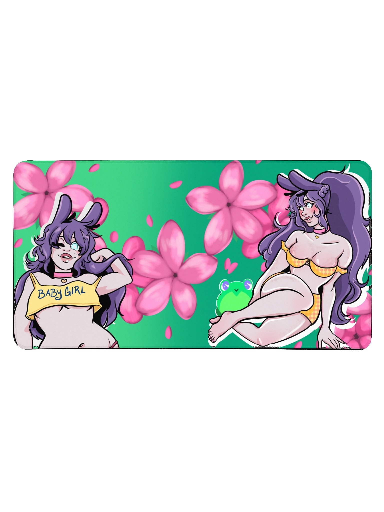 Bunny Desk Mat product image (1)
