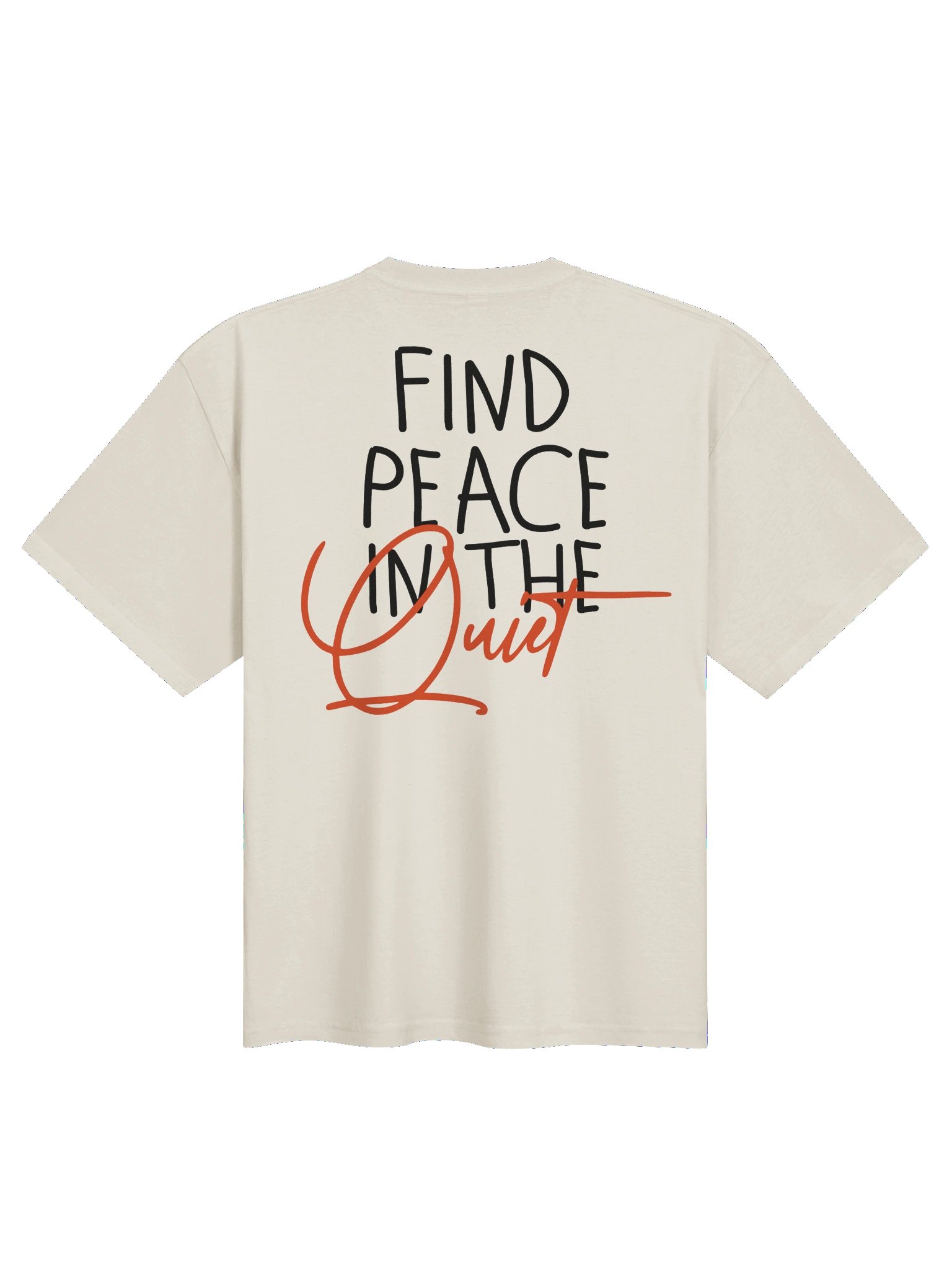 Find Peace in the Quiet - Oversized Tee product image (3)
