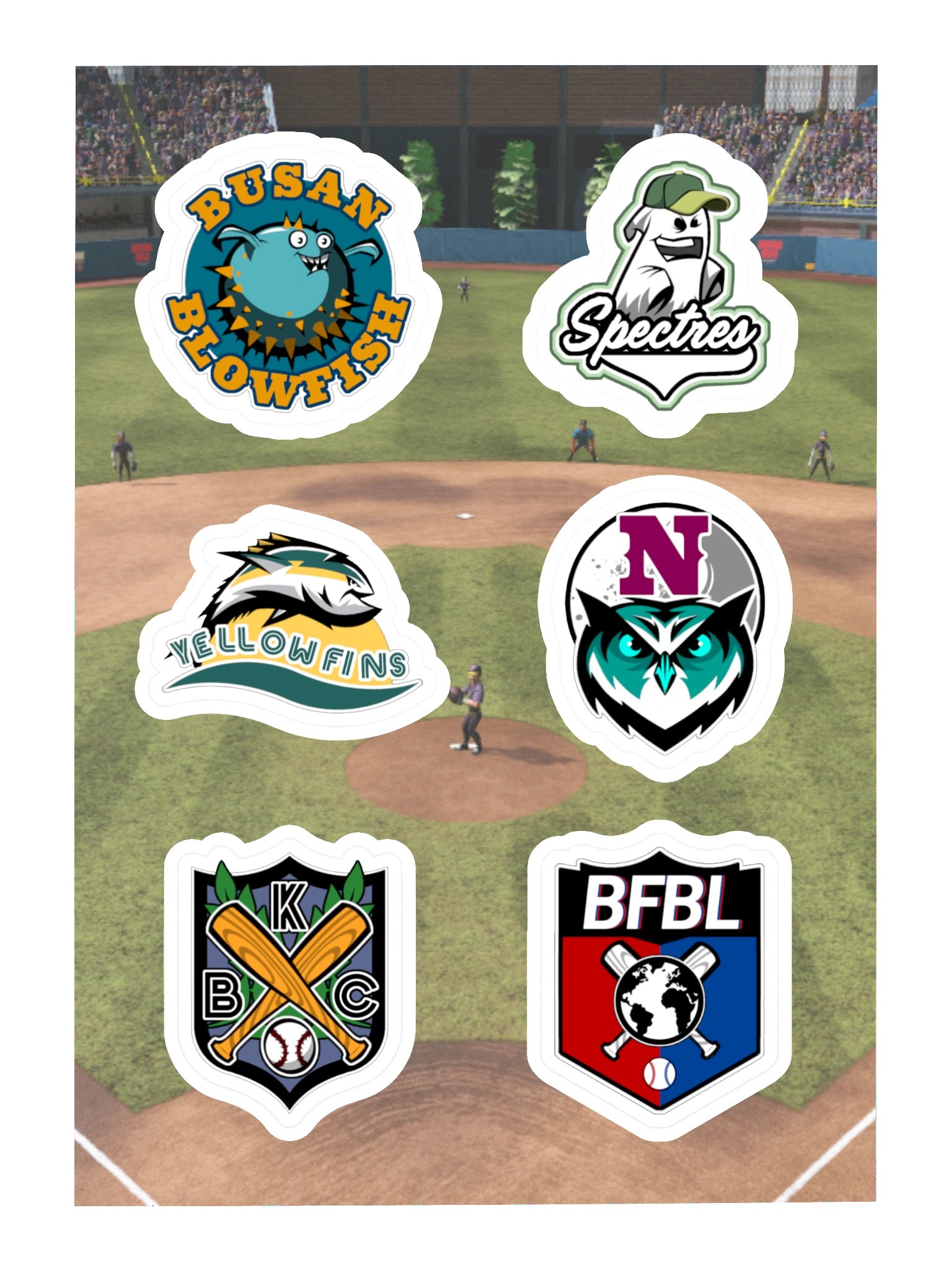 Pacific Theater Sticker Pack product image (3)