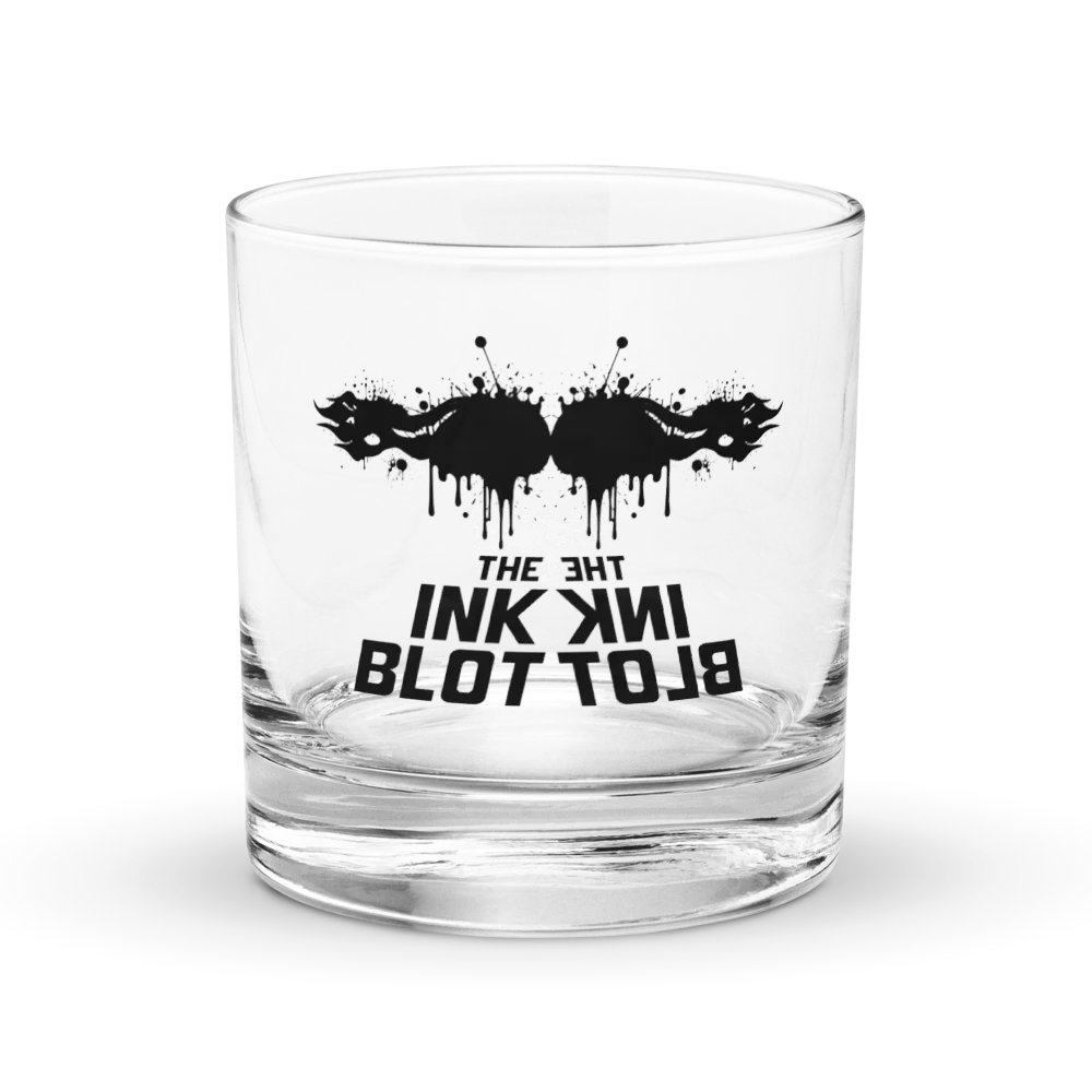 The Ink Blot - Rocks Glass product image (1)