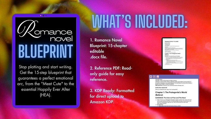 Romance Novel Blueprint product image (2)