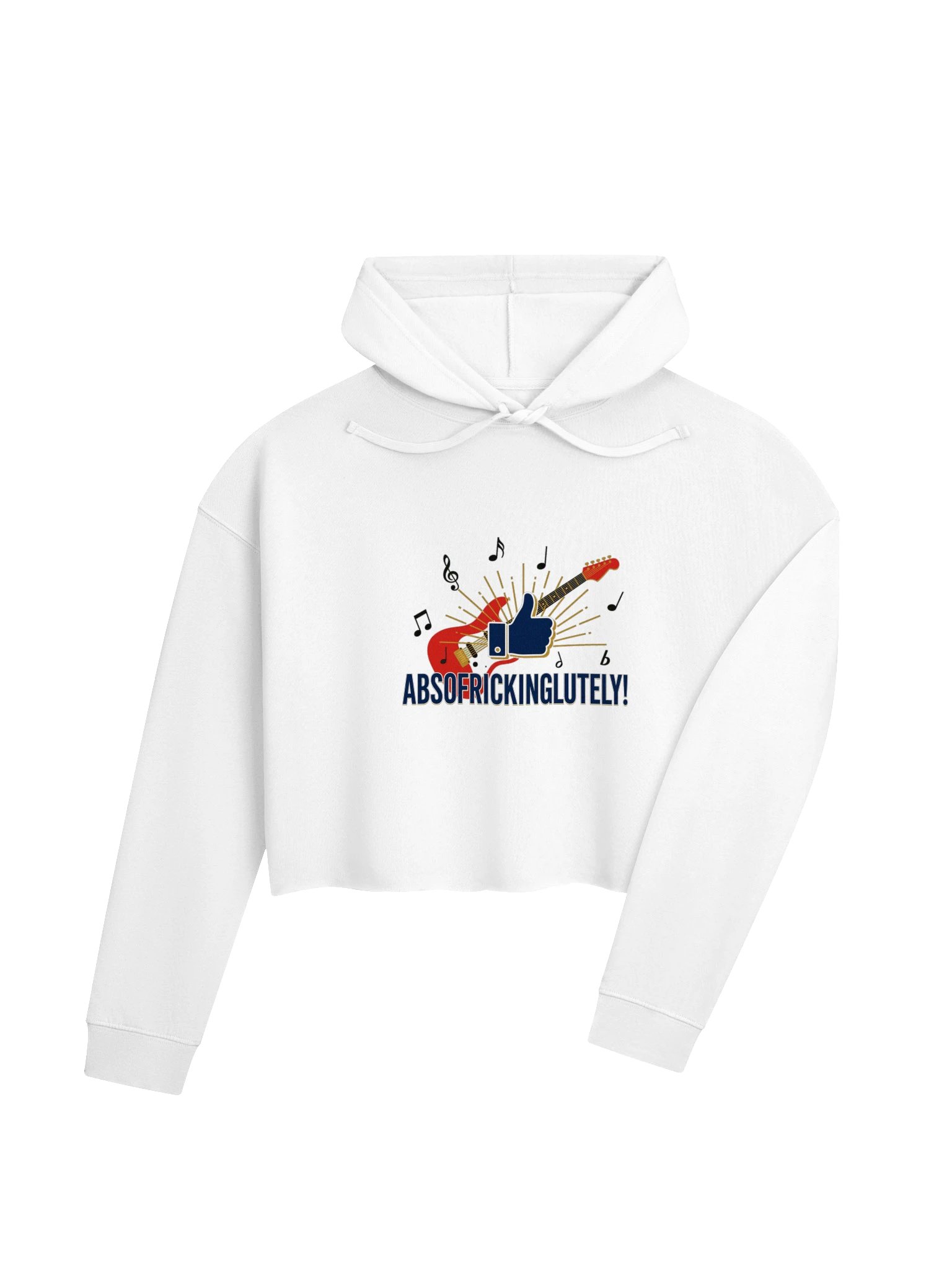 ABSOFRICKINGLUTELY Lightweight Crop Hoodie product image (13)
