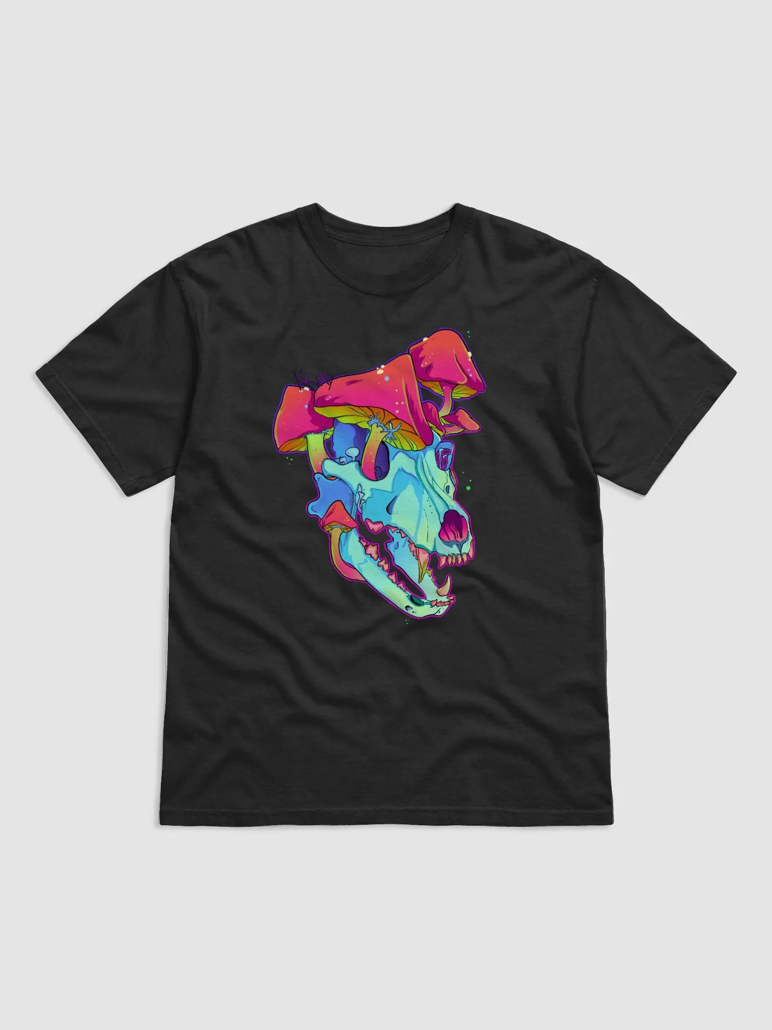 Radioactive skull Tshirt product image (1)