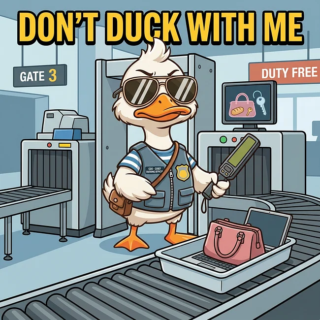 Security Screener Duck