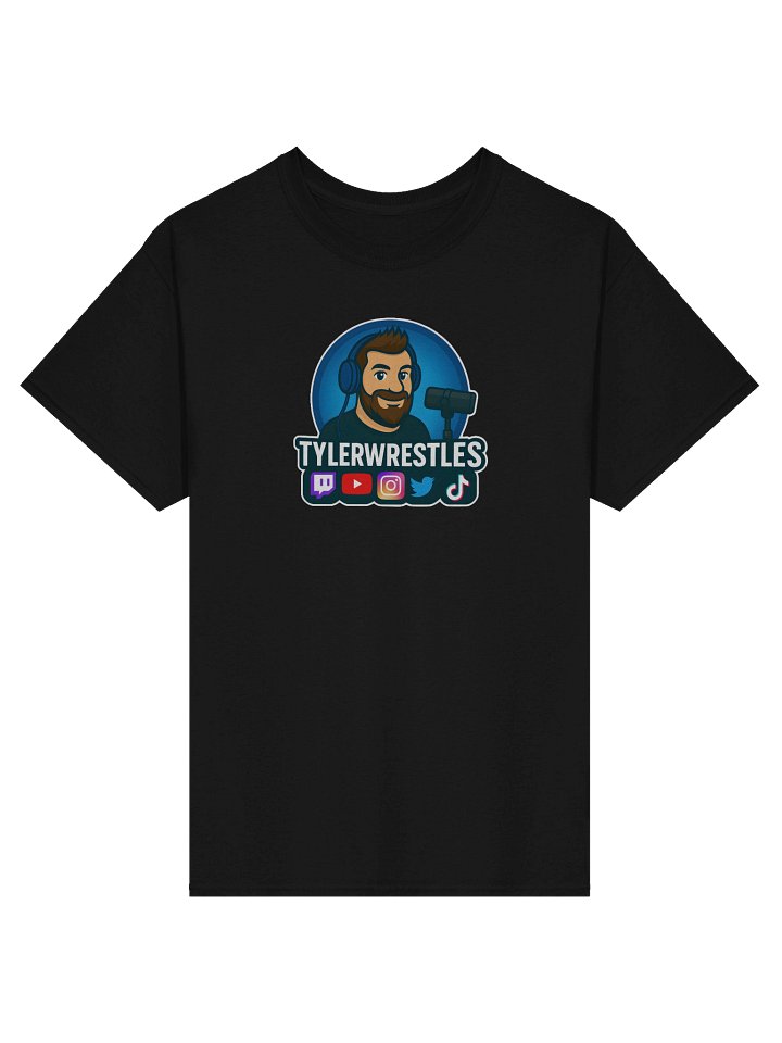 Tyler Wrestles Socials Graphic Tee 2 product image (1)