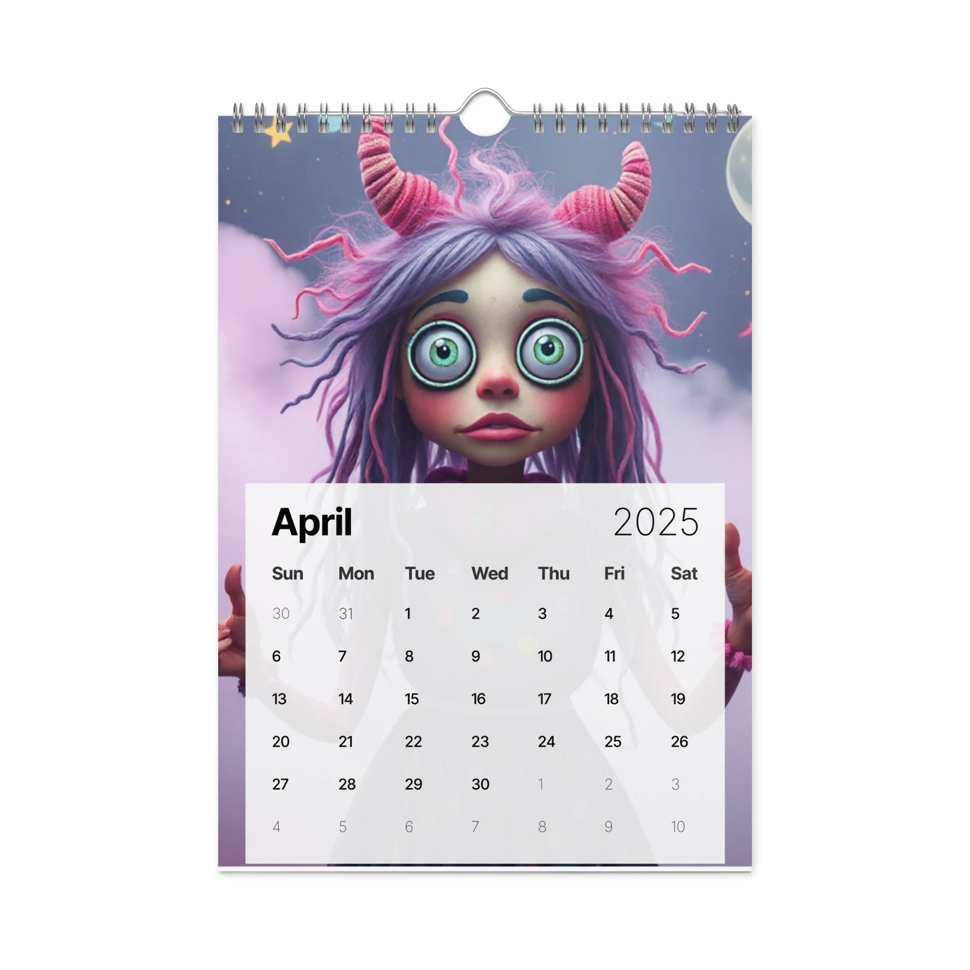2025 Wall Calendar product image (1)