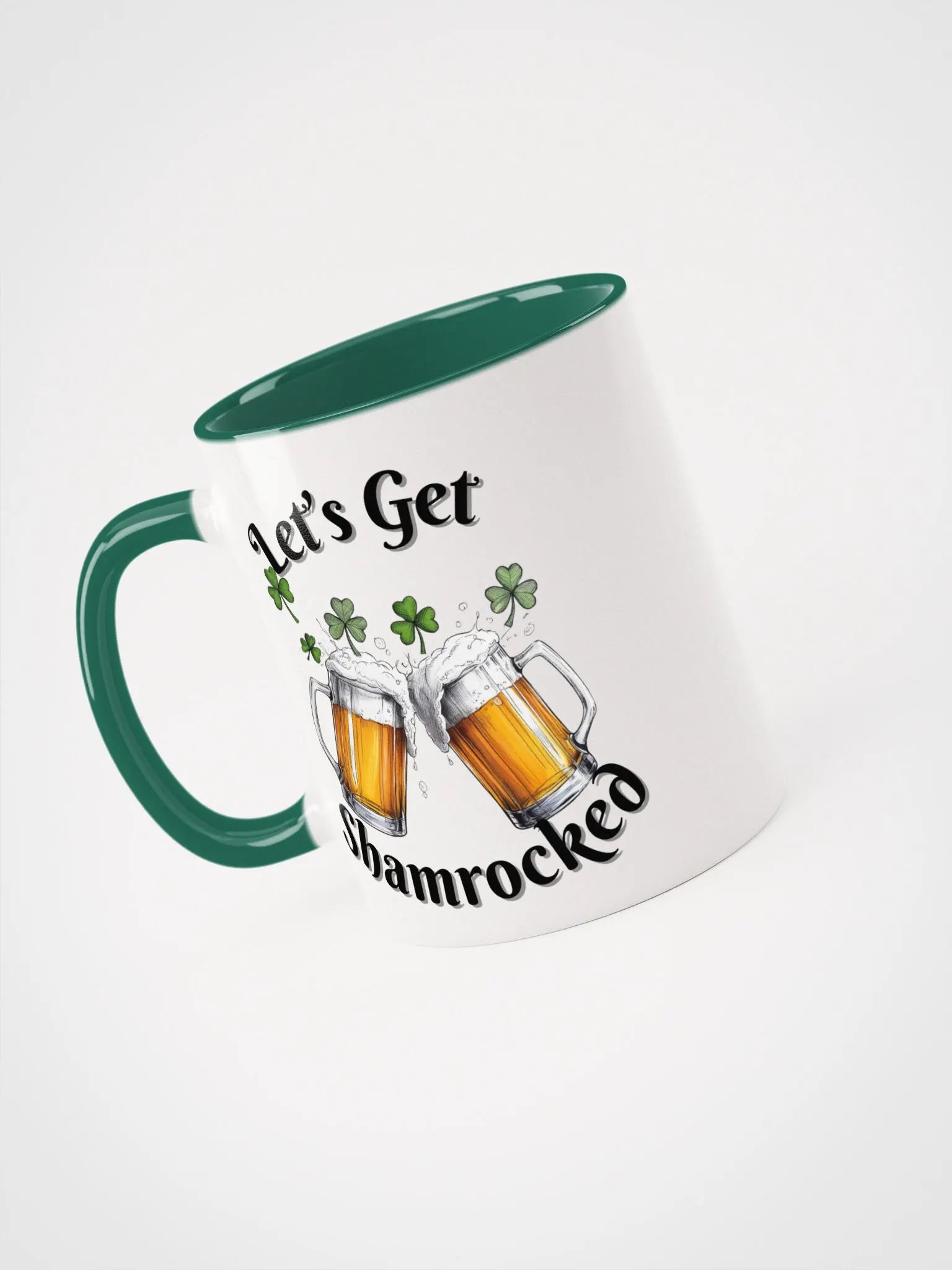 Let's Get Shamrocked Ceramic Mug product image (13)