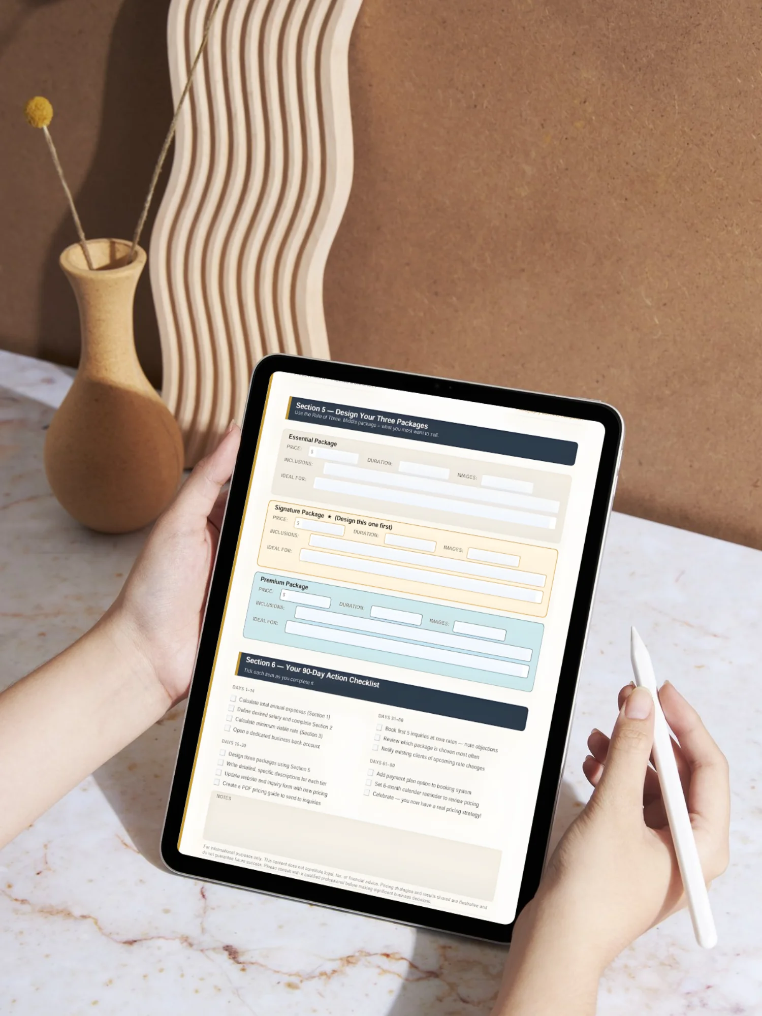 Pricing Worksheet for Photographers - Limited Launch Sale - 50% Off product image (9)