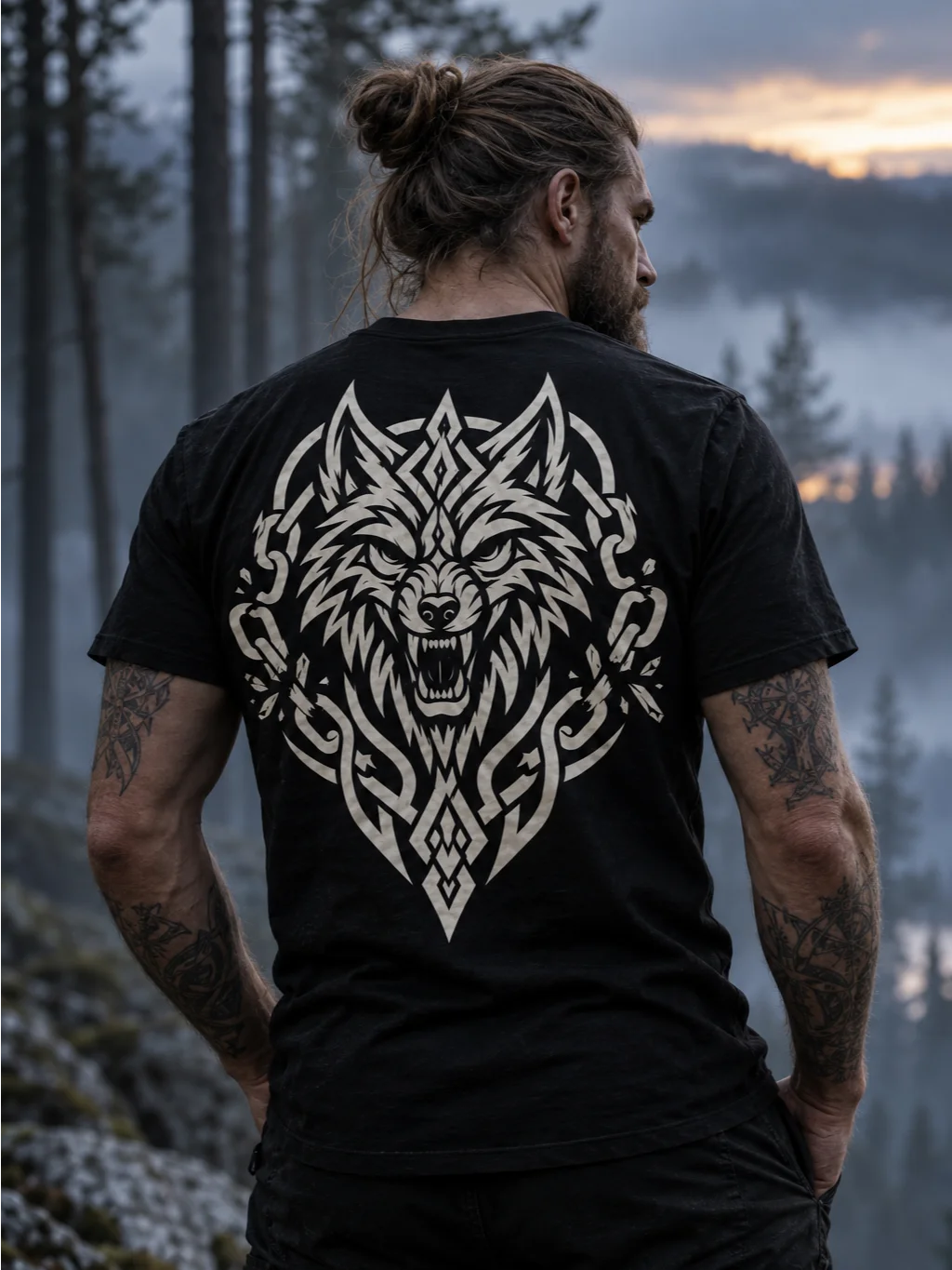 Fenrir — Bone Ink Tee product image (1)