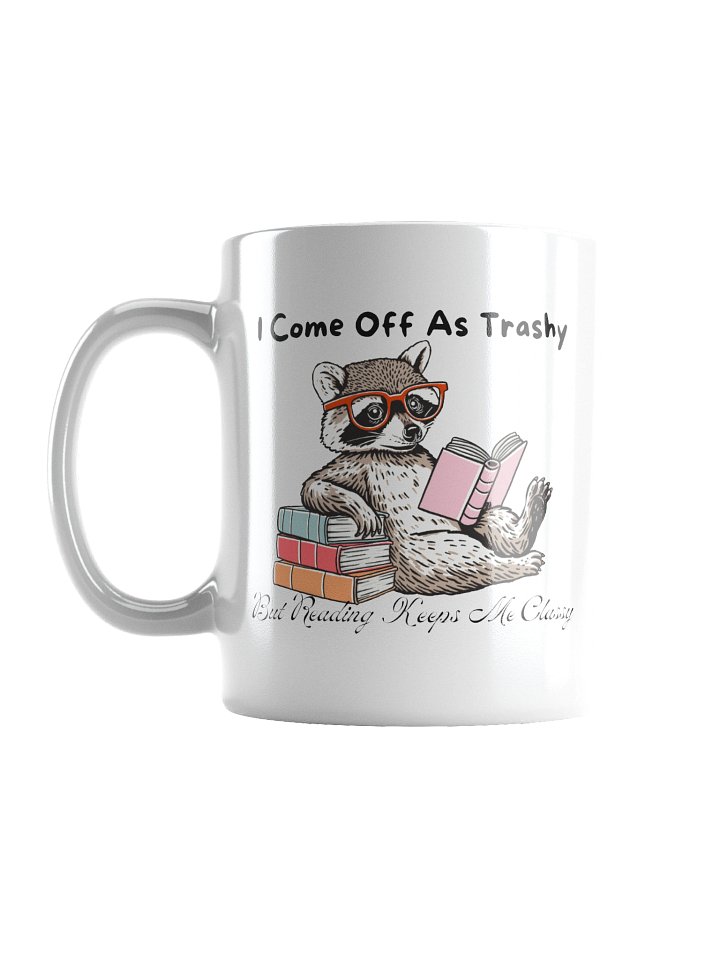 Raccoon Reader Bookish Mug product image (3)