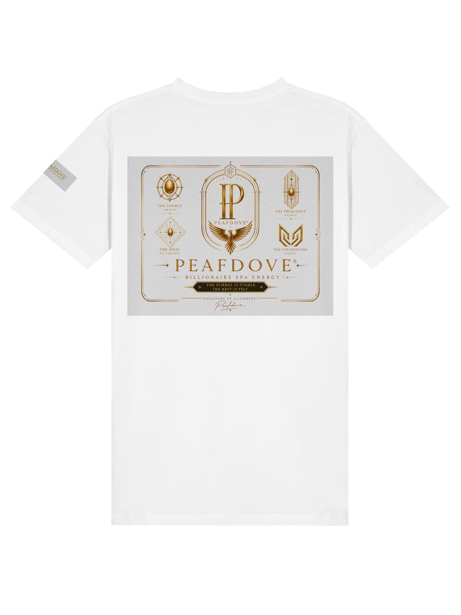 PEAFDOVE® WHITE MARK SYSTEM — Certificate Shirt product image (8)