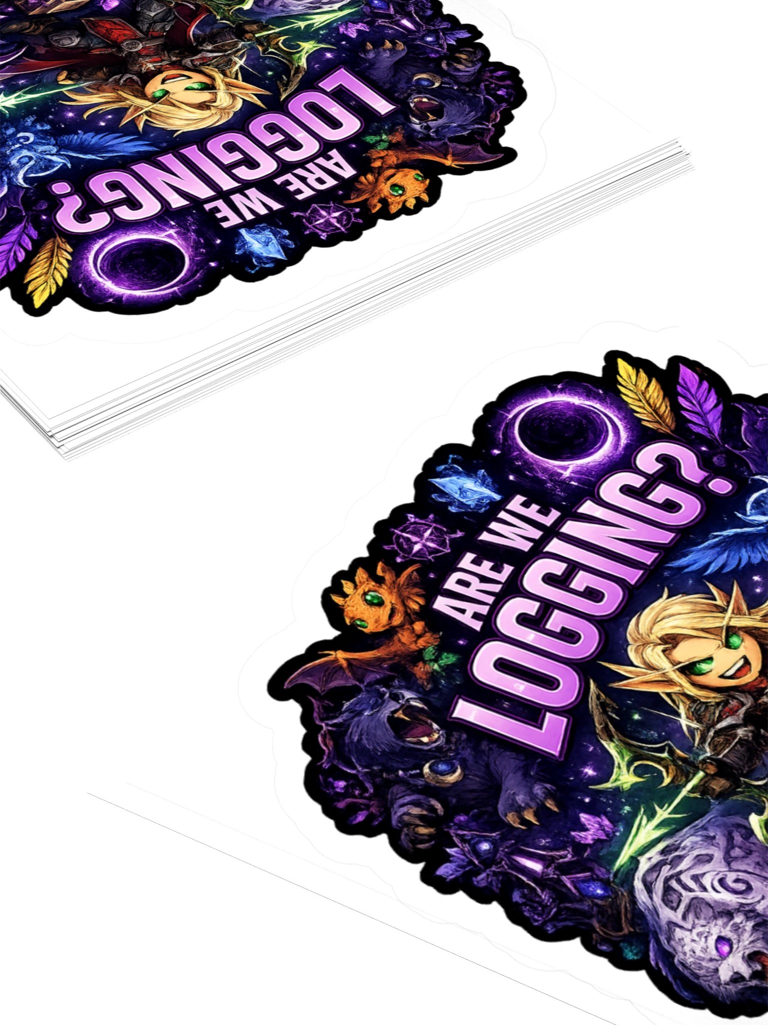 Are we Logging Sticker product image (4)