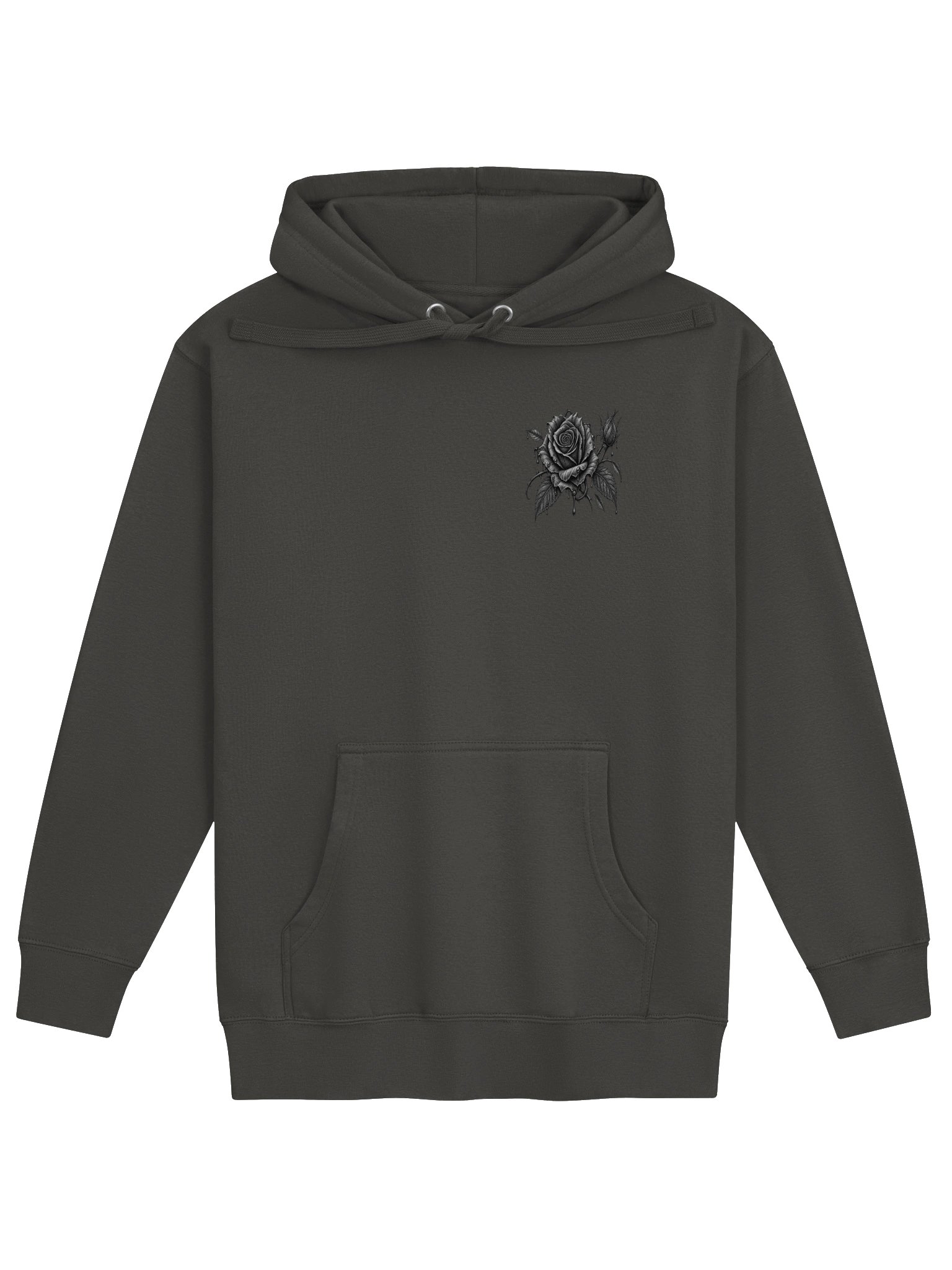 HAUNTED DOLL & ROSE DOUBLE-SIDED GRAPHIC HOODIE | GOTHIC HORROR HOODIE product image (2)