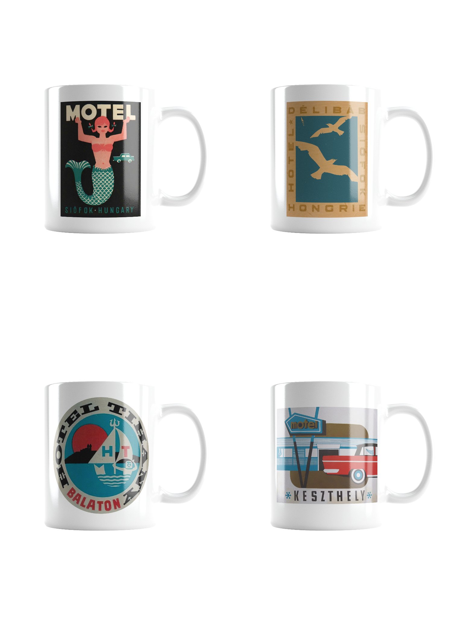 Lake Balaton Hotel Mug Set product image (1)