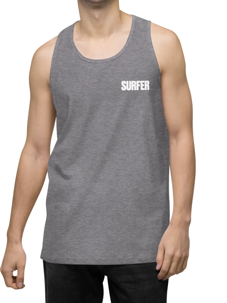 Surfer Logo Tank Top (Dark) product image (2)