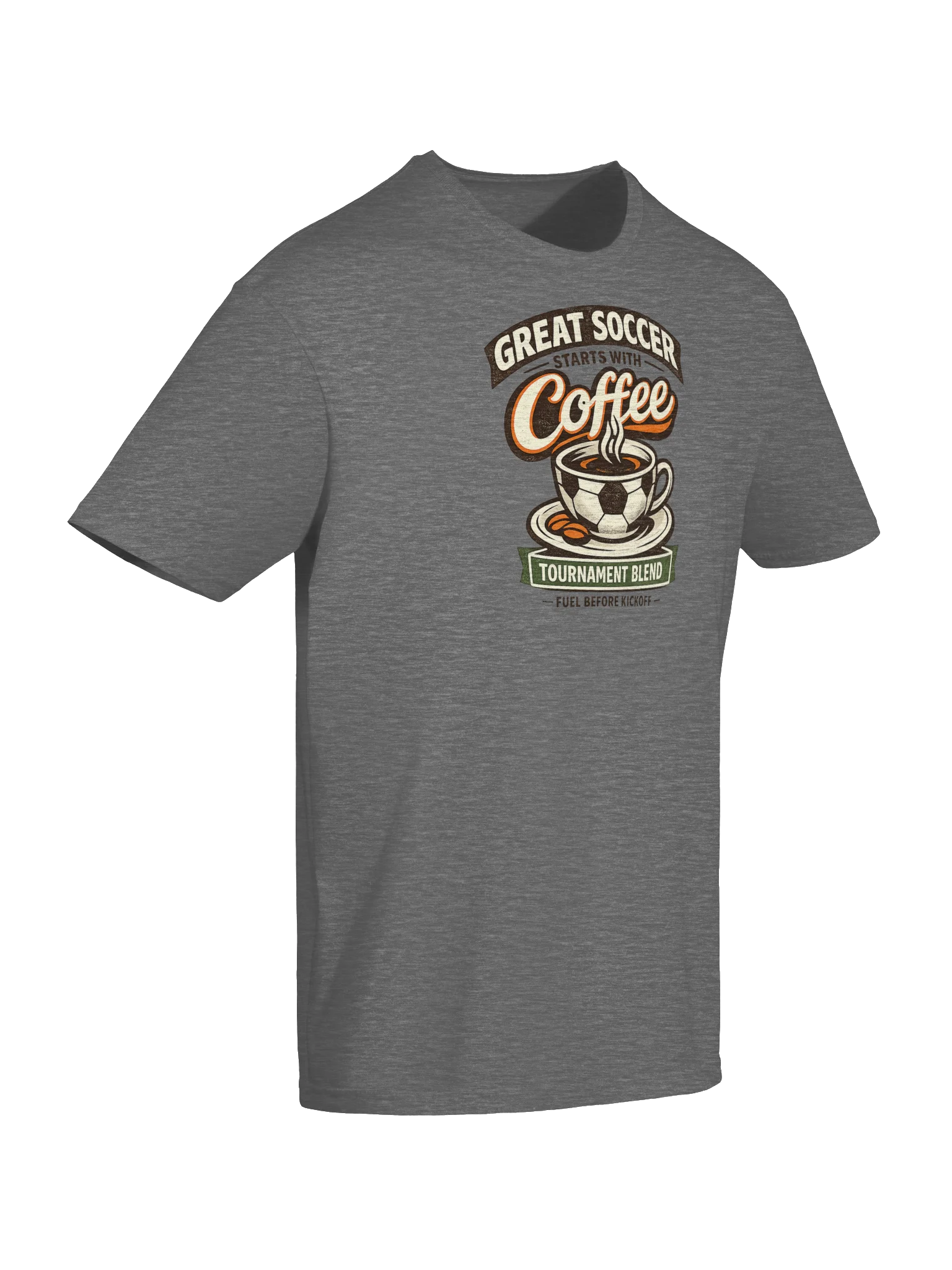 Great Soccer Starts with Coffee Tee product image (6)