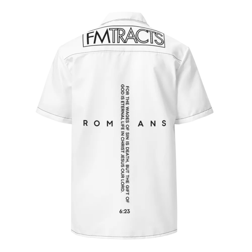 FM TRACTS "Romans 6:23" Hawaiian Shirt product image (1)