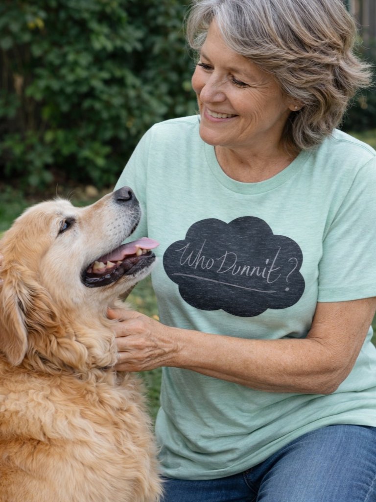 Who Dunnit? Cozy Tee product image (1)