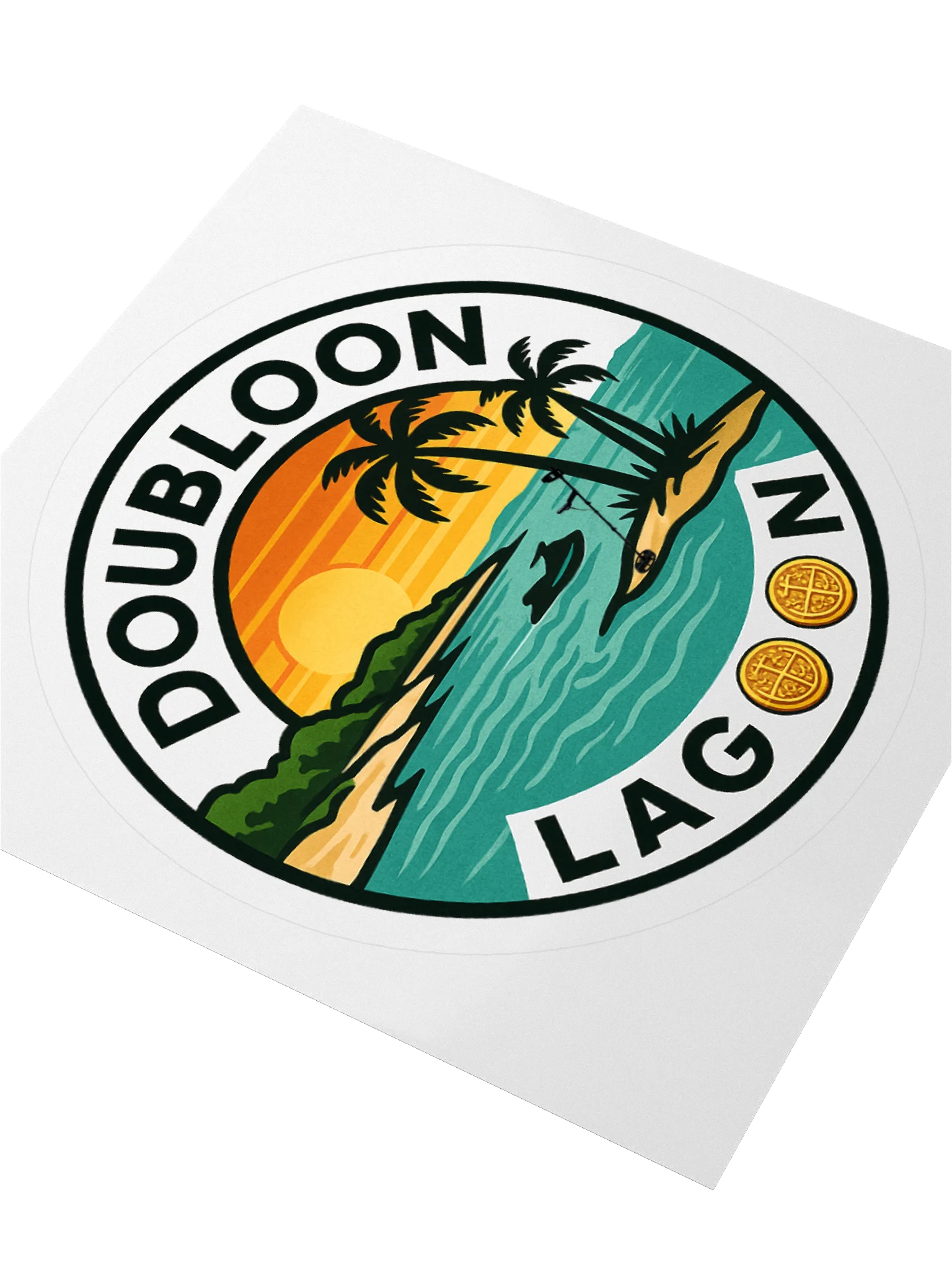 Doubloon Lagoon Sticker product image (2)