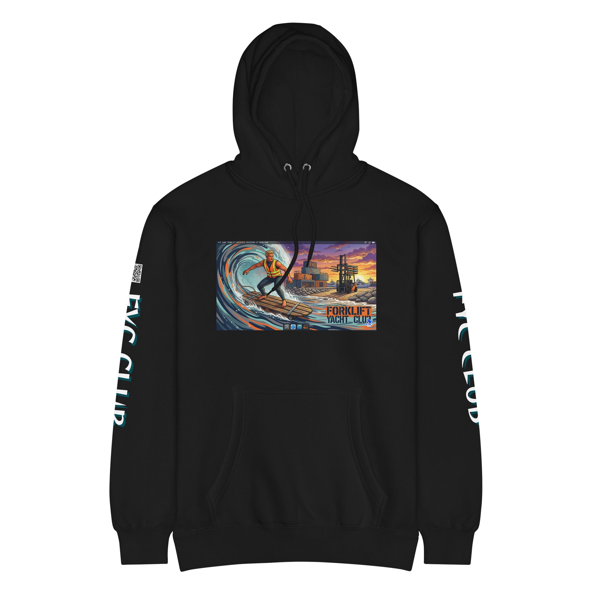 FYC CLUB - Surfing, the official hoodie product image (6)