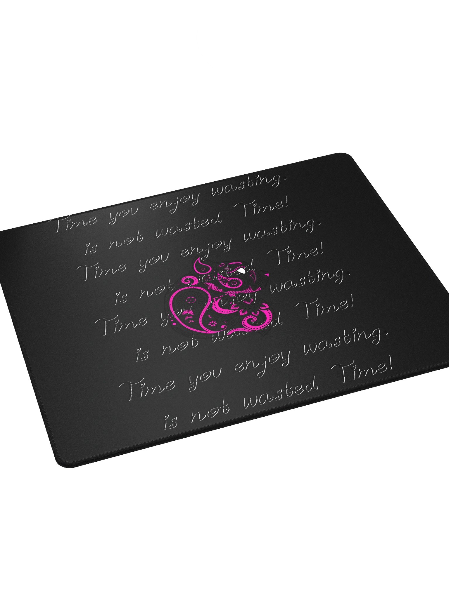Black Pink Catspirit Mousepad product image (8)