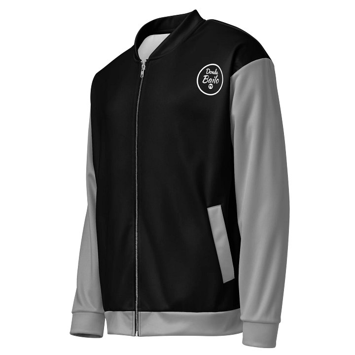 I Love Bachata - Chamarra Negra Bomber All-Over Print Black product image (2)