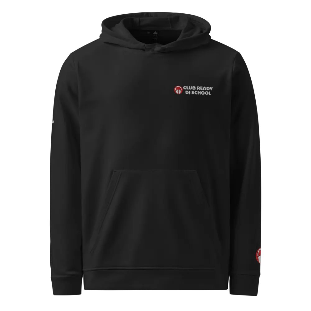 Club Ready DJ School Embroidered Adidas Fleece Hoodie product image (1)
