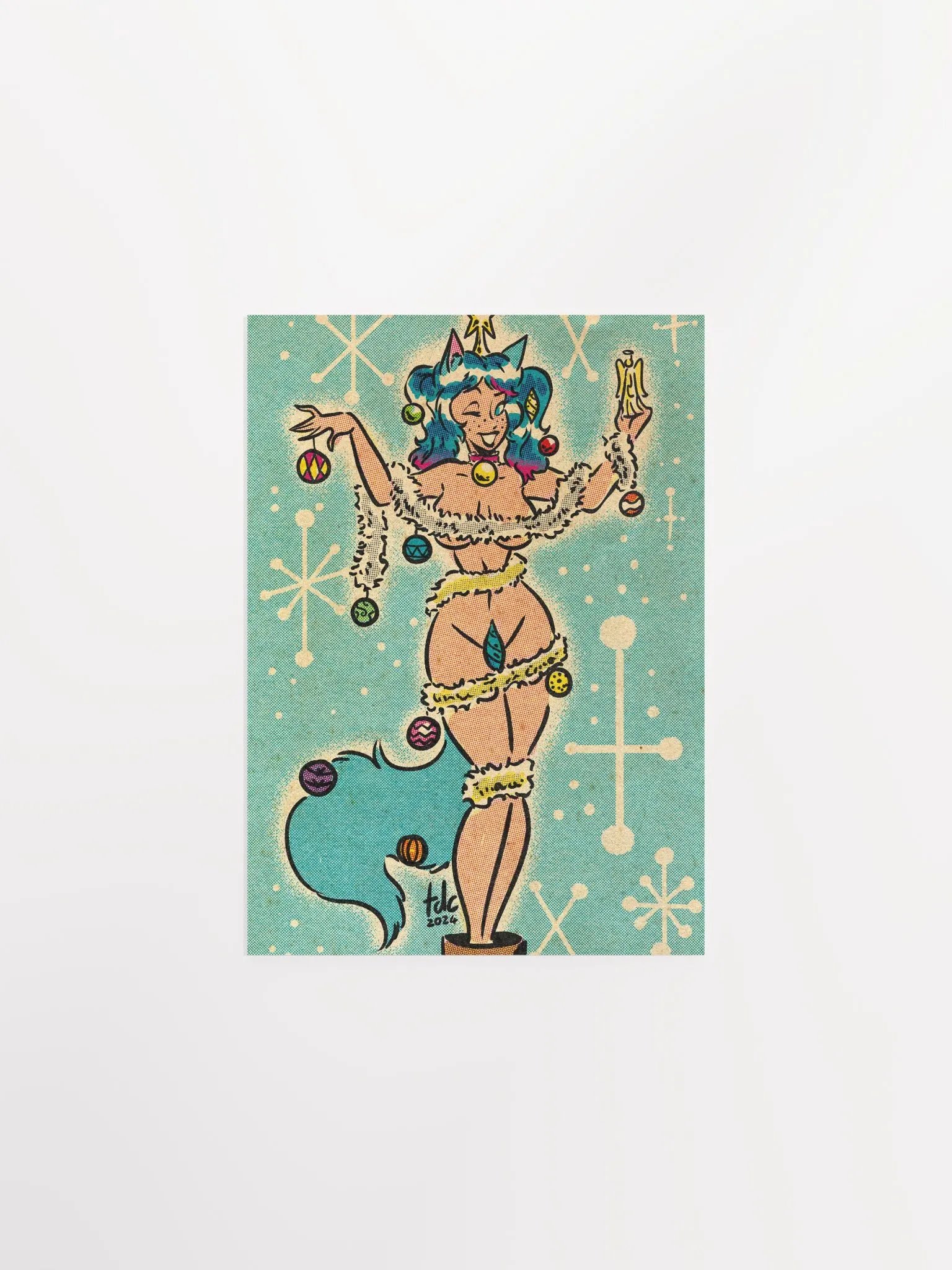 Retro Katie Tree -Print product image (1)