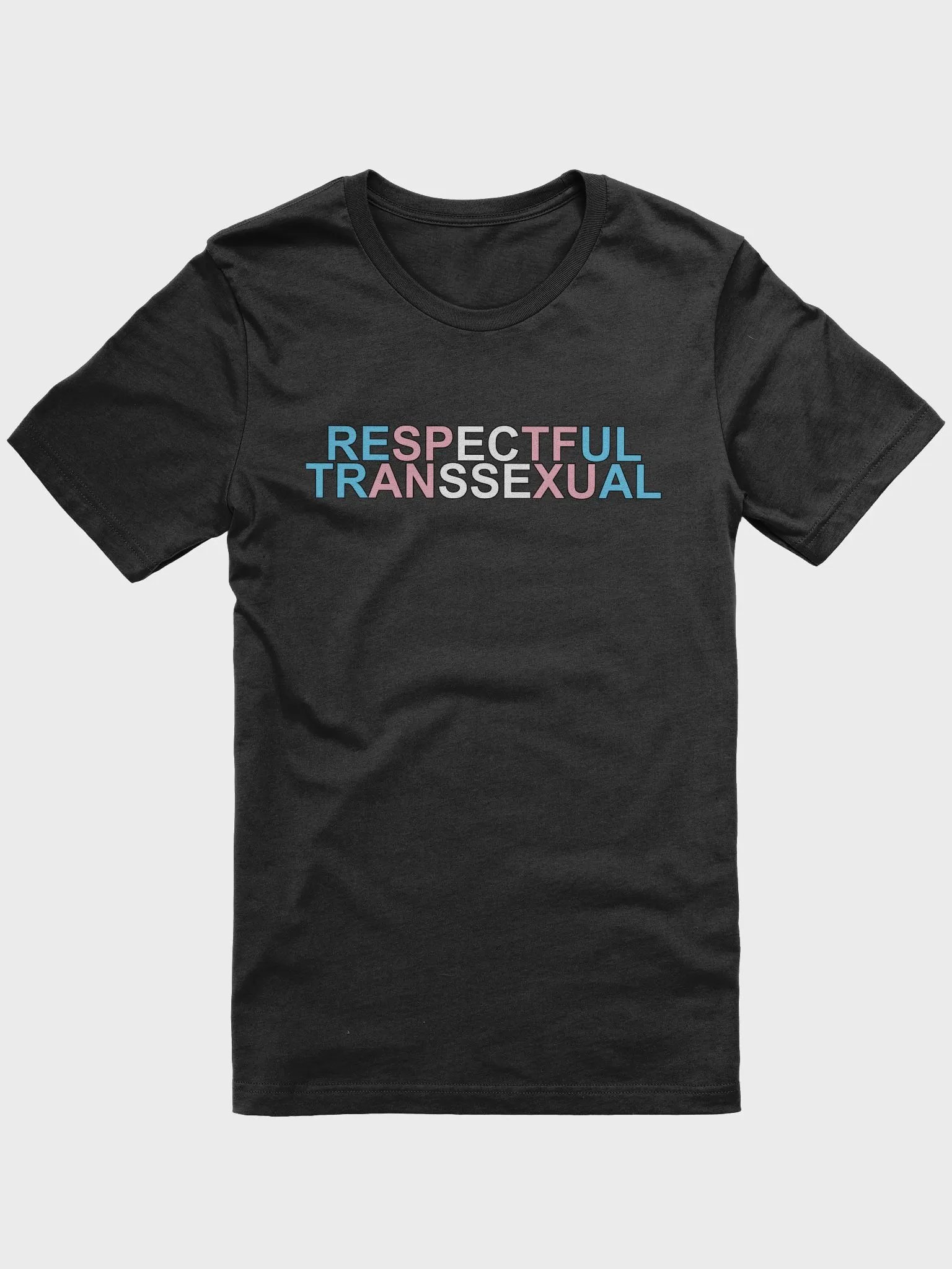 Respectful Transsexual Cotton T-shirt product image (5)