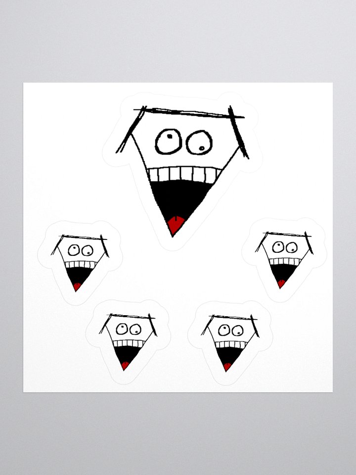 Geoff the Culler (Head) Mini-5 Stickers product image (1)