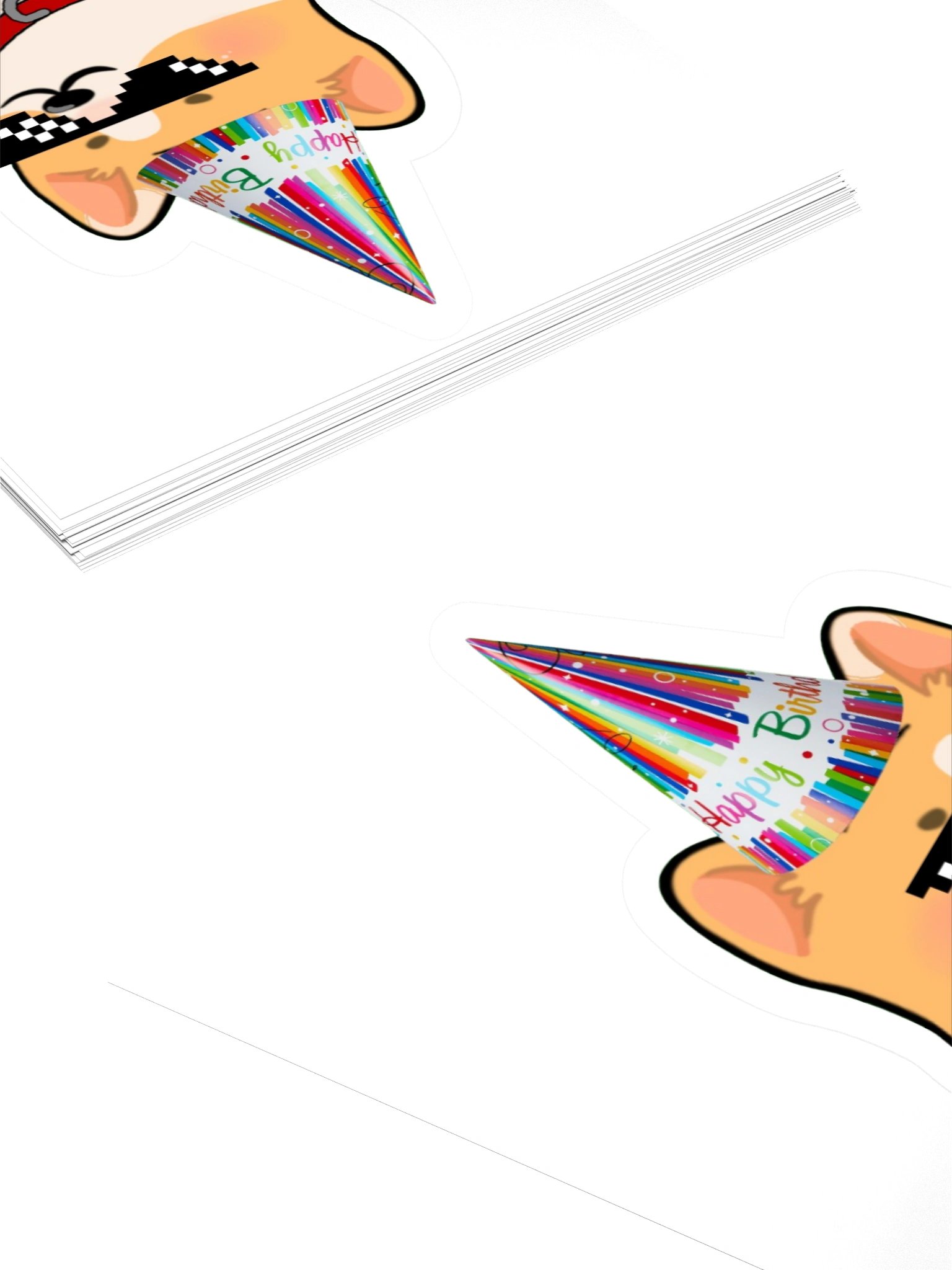 party animal sticker product image (4)