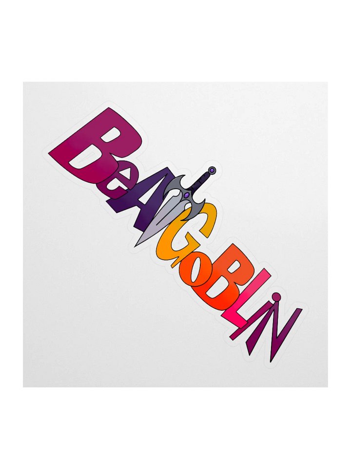 Beat Goblin logo sticker product image (1)