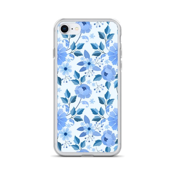 Blue Floral Harmony iPhone® Case product image (28)