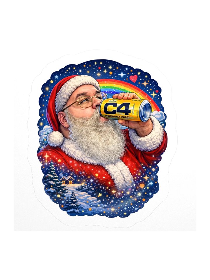 C4 Santa Sticker product image (1)