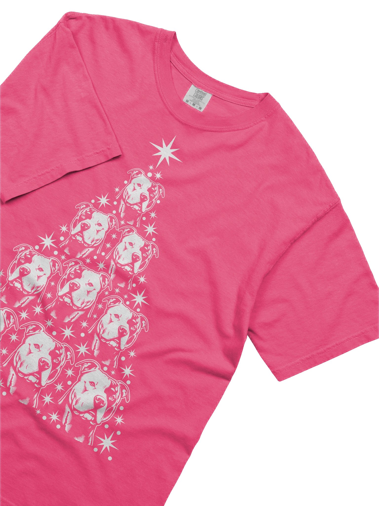 American Staffordshire Terrier(2) Christmas Tree T-Shirt product image (7)