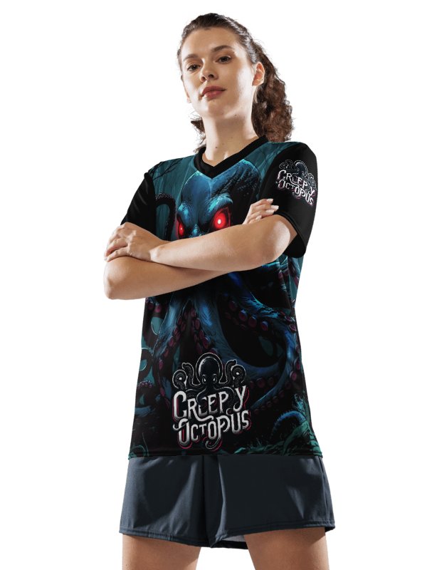 LIMITED EDITION - CNX Core All-over print Unisex Tee — Creepy Octopus 001 product image (4)
