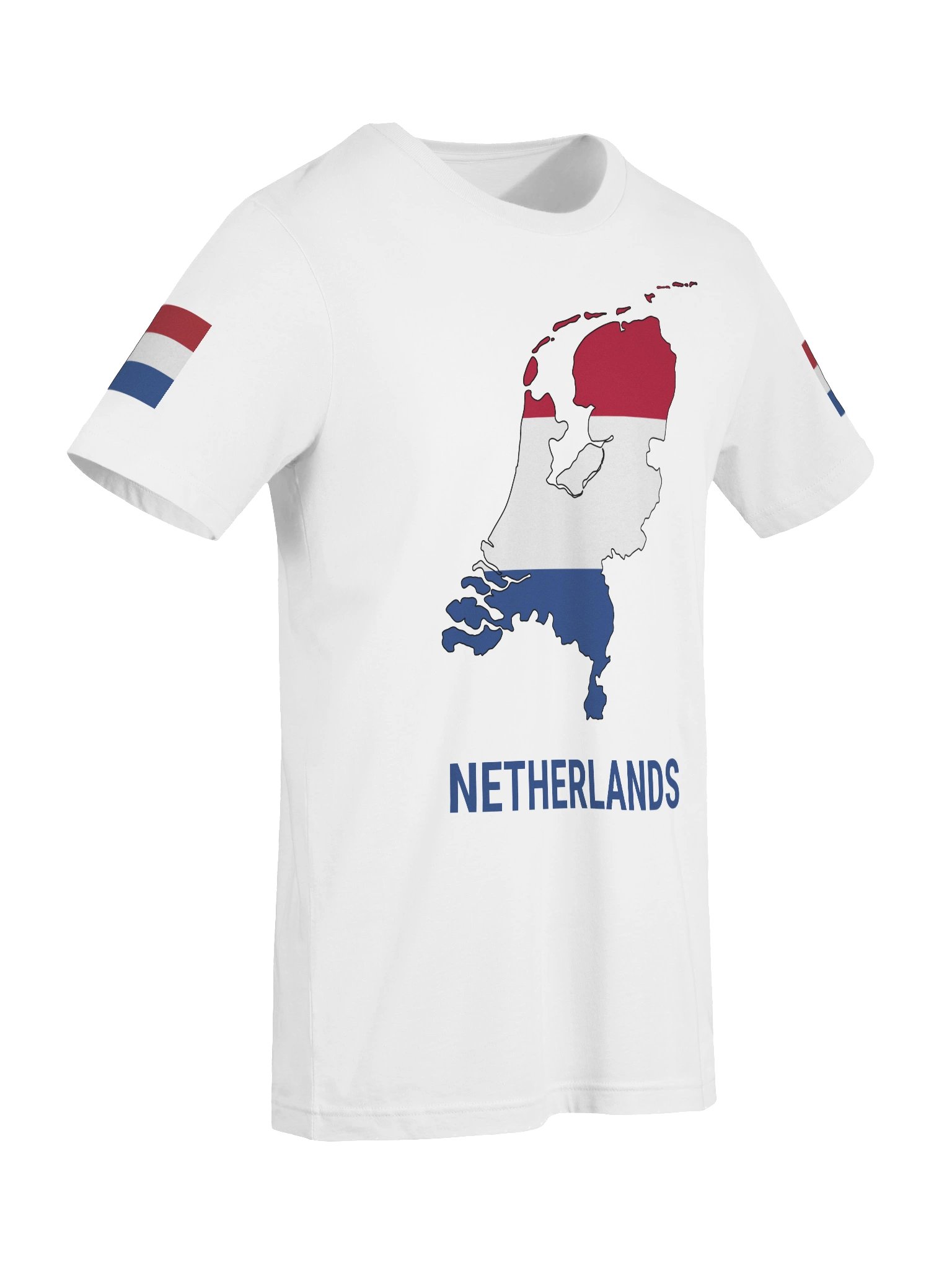 Netherlands 2026 World Cup Flag Tee - "Total Football" Map Edition - Premium Unisex T-Shirt product image (73)