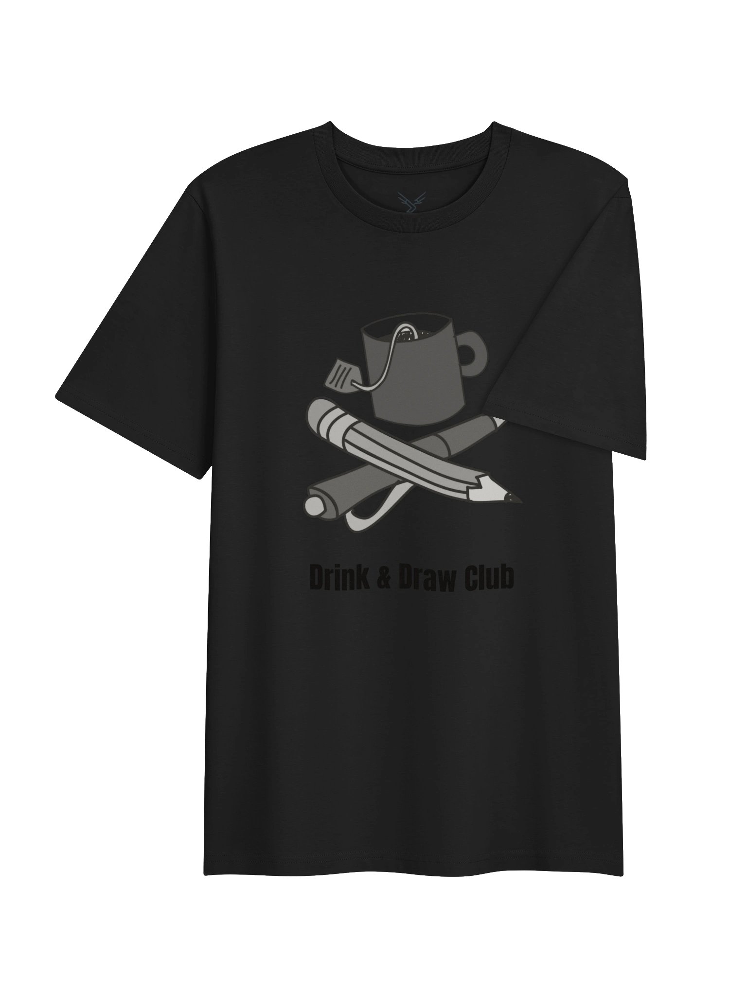 Drink & Draw Club T-Shirt | Creative Artist & Illustrator Graphic Tee product image (4)