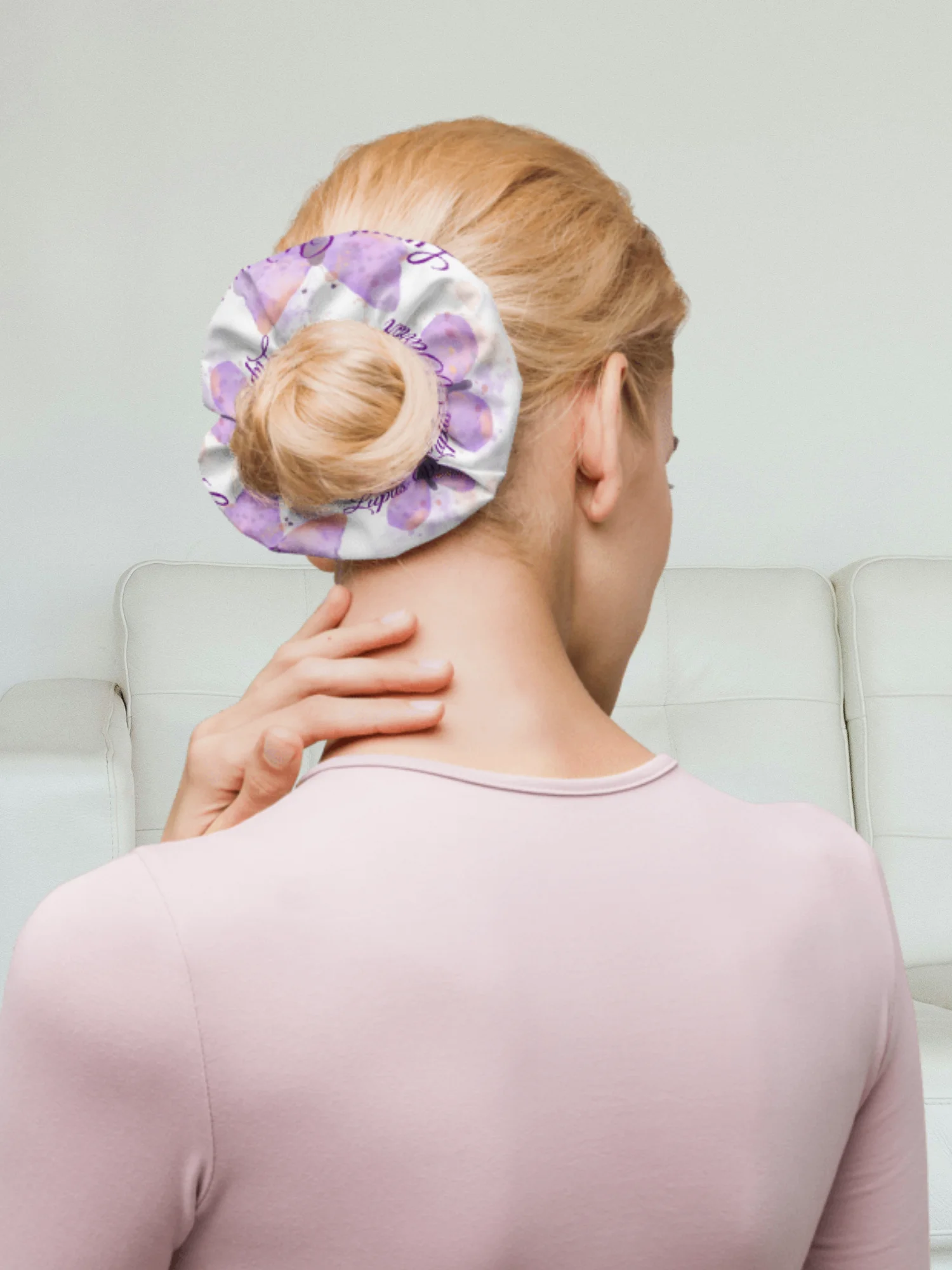 Lupus Warrior Purple Butterfly Scrunchie product image (2)